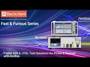 Fast & Furious Series: What’s New in PCI Express 6.0 Specification And Physical Layer Testing Ch...