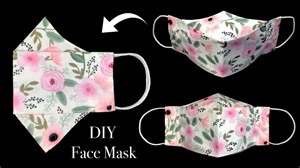 วิธีทำหน้ากากผ้า สำหรับไว้ใช้ร่วมกับหน้ากากอนามัย DIY Face Mask Sewing Tutorial #18 | Rin DIY สอนพับใบเตยแบบต่างๆ