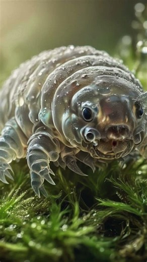 This Tiny Creature Survived the Apocalypse 🐜#tardigrades #survivalskills #extremenature #facts