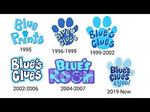 Evolution of Blue's Clues (1995-2024)