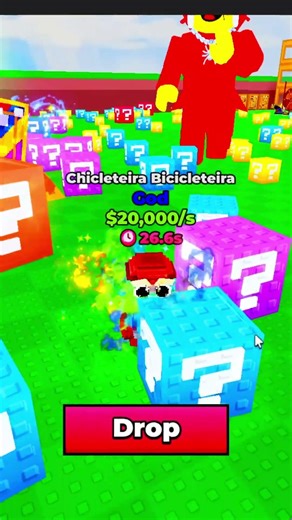 #shorts #roblox #funny "Break the Luck Block"