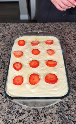 No bake fruit wafer pudding dessert