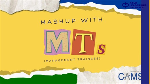 Welcome to the first episode of #MashupswithMT's! We're hearing all about the CAMS experience from our management trainees. Tune in to hear them talk about understanding MFs and their learnings on people, processes and projects in the past year! #CAMSExperience #ManagementTrainees #LearningJourney #MashupswithMTs #TheMTsVoice #CAMS #Newthinking #TalentatCAMS #Newjourney #Newbeginings #iamCAMS | Computer Age Management Services Limited