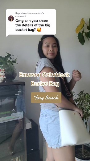 Emerson Color Block Bucket Bag by Tory Burch Review