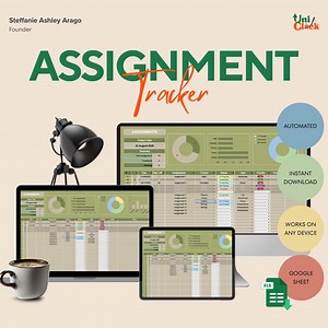 Google Sheets Assignment Tracker | Digital School Planner for Students | Homework & Deadline Organizer - Etsy UK