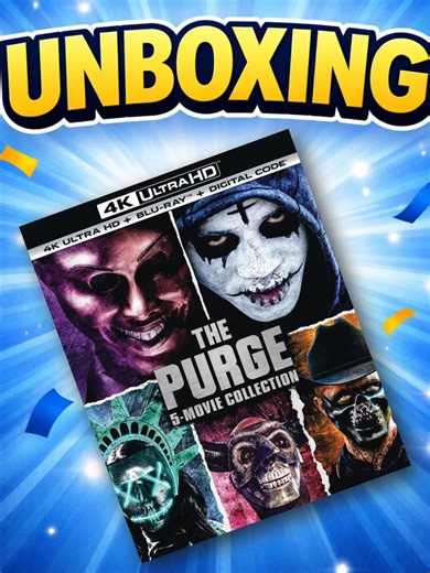 Is The Purge 5 Movie Collection worth picking up on 4K? The Purge 5 Movie Collection is now available on 4K UHD from Universal Pictures, bringing all five films in the popular dystopian horror franchise together in one set. This collection includes The Purge, The Purge: Anarchy, The Purge: Election Year, The First Purge, and The Forever Purge. Here’s my 4K unboxing and quick look at the set. 🔴🛒 Buy Here: https://amzn.to/3NsAkOk #affiliate #ThePurge #4KMovies #MovieCollection #4KUnboxing #Horro