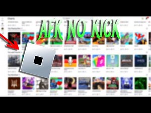 How To Go AFK without getting KICKED in ROBLOX! 😊