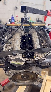 6.2K views · 812 reactions | Another part of the engine replacement on the Mercedes benz ML350. We will also be replacing all spark plugs and ignition coils along with engine mounts #doitright #noshortcuts #professional #blackownedbusiness #philadelphia #trending #car #automotive #technician #Mechanic #smallbusiness #benz #mercedes #nyc #nj | Harris Automotive | Facebook