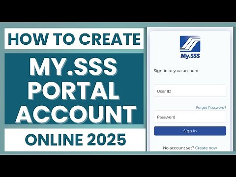 PAANO GUMAWA NG MY.SSS PORTAL ACCOUNT | MY.SSS PORTAL ACCOUNT 2025