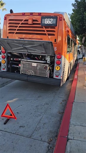 just another day. waiting on a replacement bus.🫠 | waiting for the bus