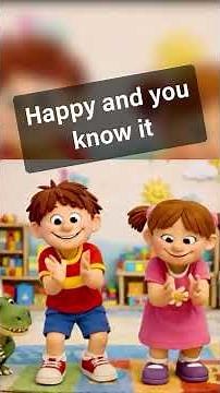 If you’re happy and you know it kids song #kidssongs #childrensmusic