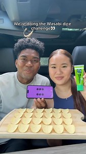 Letting the dice decide who gets to eat the wasabi😳 - #couple #girlfriend #boyfriend #couples #couplegoals #couplecomedy #funny #foodie #foodlover | The YUH Family