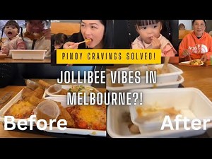 Is There Jollibee in Australia?! We Found This in Melbourne 🇦🇺🍗