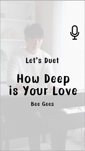 How Deep is Your Love Piano Cover Tutorial