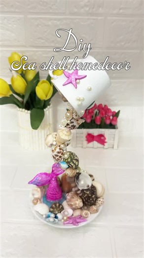 Sejal | Diy seashell homedecor #reels #trending #seashell #homedecor #craft | Instagram