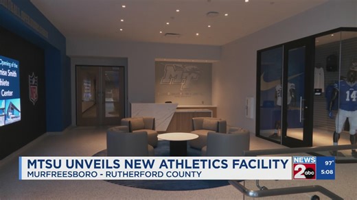 MTSU unveils new athletics facility