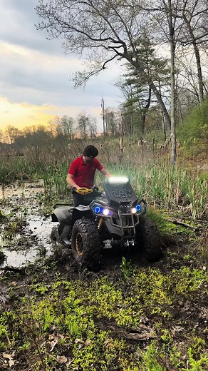 ATV Adventure in Muddy Swamps of Georgia