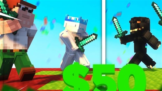 【 Genzio 】Destroying The Best Bedwars Team In A Wager @Dewier@Kryptoke