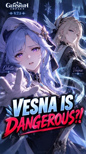 Odette Warns Us About Vesna Powers | Genshin Impact V.7.1