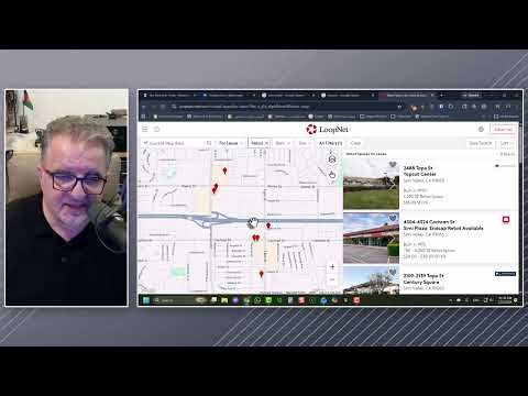 Retail Shop search using Loopnet