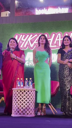 Different moods of Janhvi Kapoor at The Launch Of Nykaaland, India’s Biggest Beauty Carnival!💕💞😍 #janhvikapoor #nykaa #BollywoodNow #bollywoodfashion #celebfashion #celebupdates | Bollywood Now