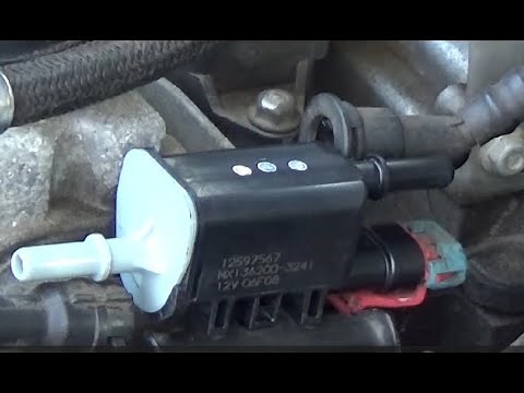 How to replace a Chevrolet Malibu Purge Valve. 2008 -2013 ecotec 2.4 p0442 p0443
