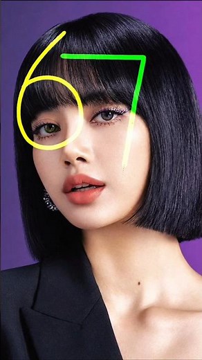 Draw Lisa using 67 trick