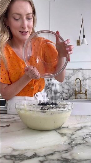 when life gives you lemons…. add blueberries and make this springy blueberry lemon cake.