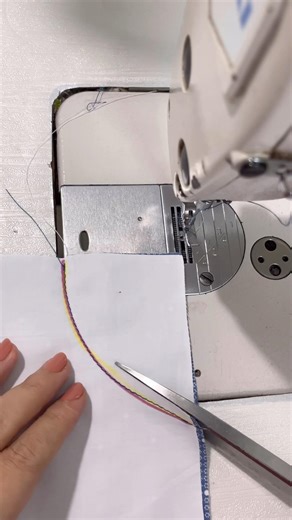 Techniques for sewing trouser pockets #sewing #sewinghacks