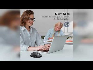 Review: TECKNET Wireless Mouse (2.4G & BT5.0/3.0) Silent 4800 DPI Computer USB A & Bluetooth M...