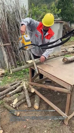 Techniques de tronçonnage et de sciage transversal à la tronçonneuse portable