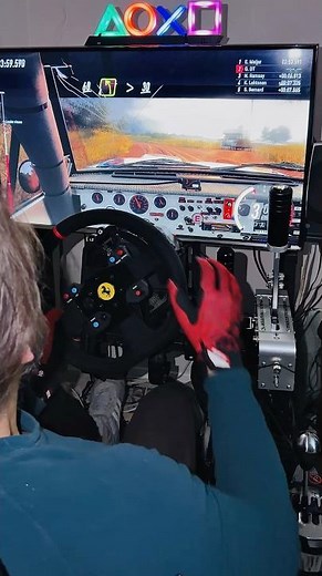 DiRT Rally 2.0 full manual setup T598 Insane Realism 🚨😮‍💨 #dirtrally2 #simracing #ps5