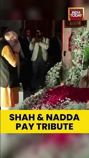 #AmitShah and #JPNadda Pay #FloralTributes to #LateActor #Dharmendra at #DelhiPrayerMeet | #shorts