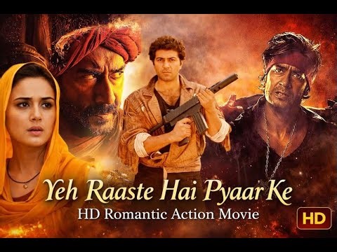 Yeh Raaste Hai Pyaar Ke HD Ajay Devgan Madhuri Dixit Bollywood Romantic Movie