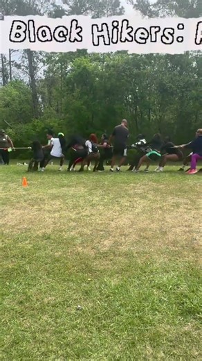 Sometimes we apply so much pressure the rope breaks 🤷🏽‍♀️| HBH Adult Field Day #houstonblackhikers