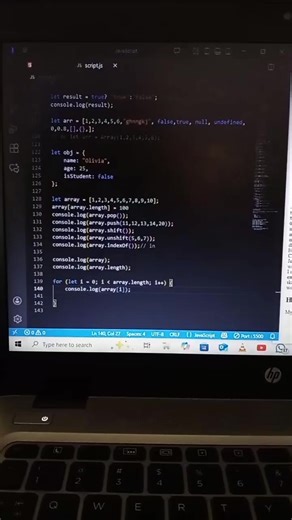 Happy new year my loves🥳❤️ I have been quiet, but not ideal.. I'm steadily learning JavaScript. It's time to start sharing my progress again#webdevelopment #Coding #2026