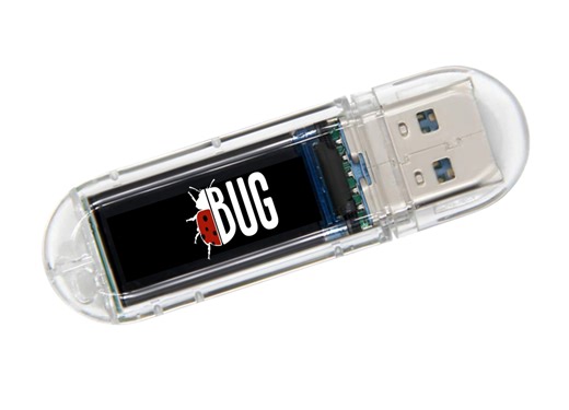 BUG: ethical hacking USB device with RP2040, ESP32-S3, or STM32 MCU (Crowdfunding) - CNX Software