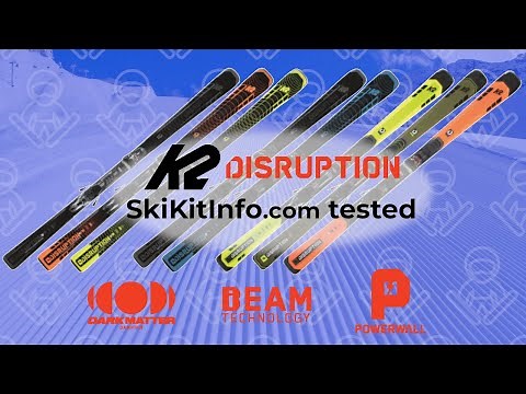 K2 Disruption piste skis 2021; in-depth test
