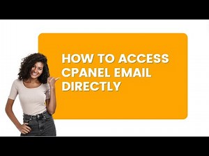 How to Access cPanel Email Directly