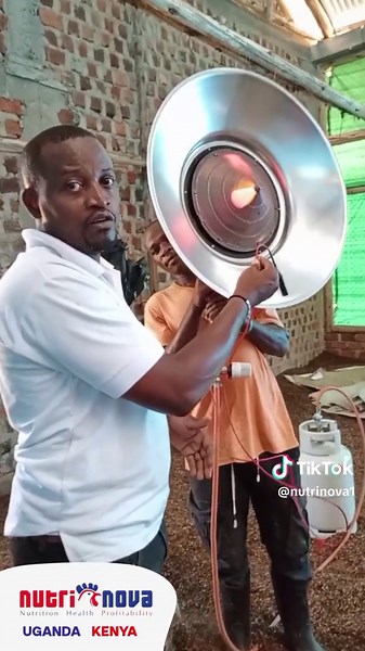 Efficient Gas Brooders for Cost-Effective Chick Heating | Nutrinova Uganda