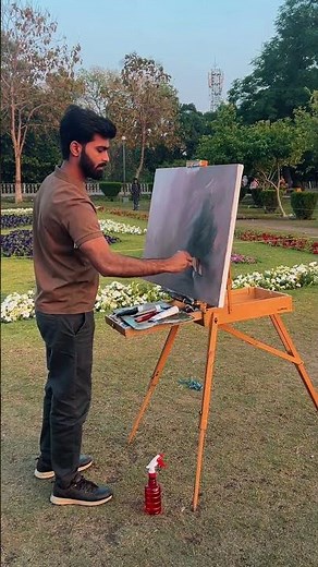 Beautiful Ayat Calligraphy | Khat Diwani 3D Painting Process 😍 #shorts #paintasticvelly Valley