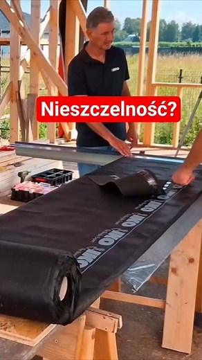 How to install a weather strip under shingles? See what happens to the water!