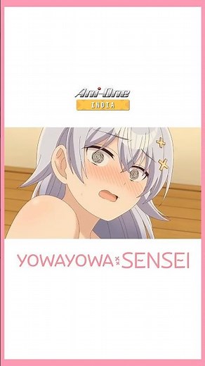When the Teacher Becomes the Center of Attention! 😂 | Yowa Yowa Sensei Episode 6 FREE #anioneindia