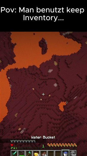 Keep Inventory ist crazy #minecraft #deutsch #memes #funny