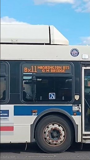 MTA: 2011 New Flyer C40LF CNG 289/317 Bx11 Bus Parkchester Via 170 St Via E 174 St - 11/1/2025