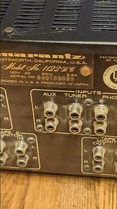 Marantz Model 1122 DC Integrated Amplifier #marantz #vinyl #sansui #kenwood #vintageaudio