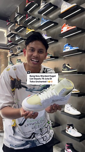 Pelbagai Sepatu Air Jordan 1 Off-White Review oleh Ibnu Wardani