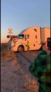 9.5M views · 4.8K reactions | Train Slams Into Stalled Semi-Truck as...