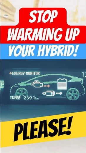 Stop Warming Up Your Prius. (Cold Start Myth)
