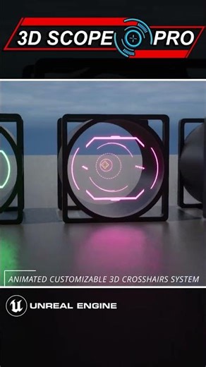 3D Scope sight animation on Unreal Engine